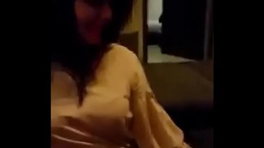 Hostel girl enjoying with b.f soft boob pumping on music full video  realhindistories.xyz