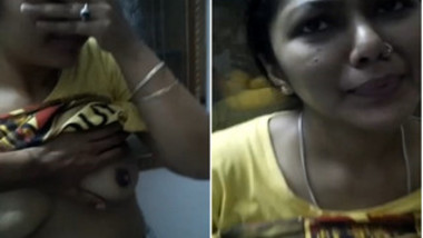Fast Sex Clip In Which Indian Wife Is Forced To Show Xxx Tits On Cam porn tube video